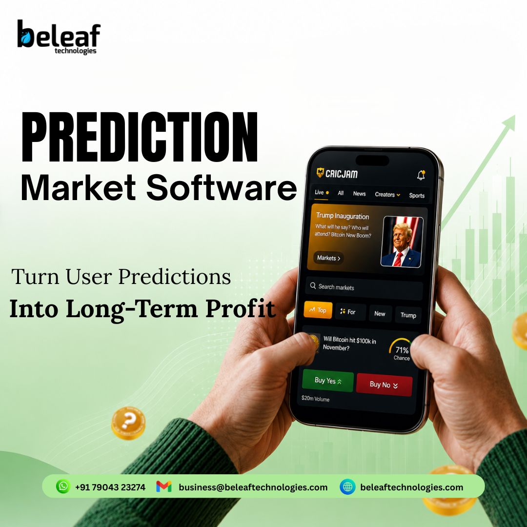 Turn User Predictions into Long-Term Profit With Prediction Market Software